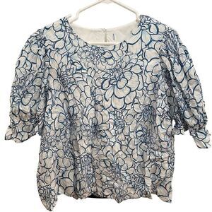 Cartolina Nantucket Top Womens No Sz CONNIE ANNE TOP CUPRO COMPORTA PRINT